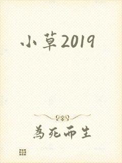 小草2019封面
