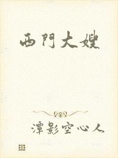 西门大嫂封面