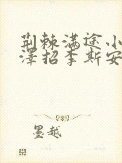 荆棘满途小说李泽招李斯安