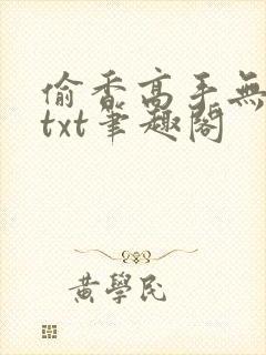 偷香高手无删减txt笔趣阁