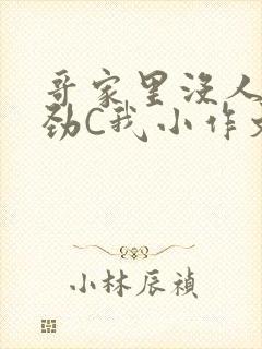 哥家里没人使点劲C我小作文封面