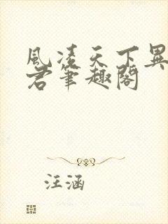 风凌天下异世邪君笔趣阁封面