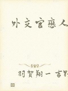 外交官恋人小说