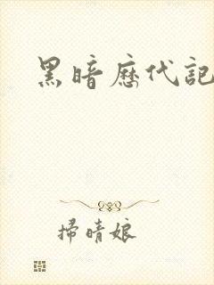 黑暗历代记封面