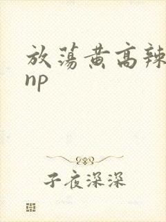 放荡黄高辣h文np