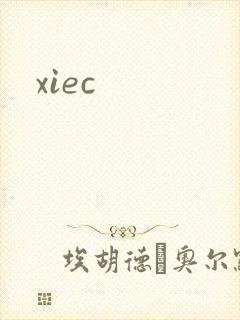 xiec封面