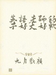 英语老师的小兔子好大好软水