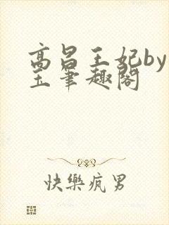 高昌王妃by黛玉笔趣阁