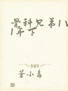 骨科兄弟1 V1年下