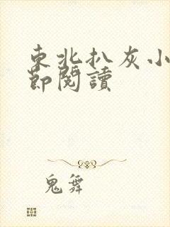 东北扒灰小说分节阅读