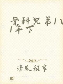 骨科兄弟1 V1年下