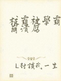 校霸被学霸玩到崩溃腐