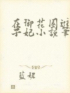 在御花园进入太子妃小说笔趣阁