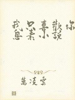 我只喜欢你的信息素小说封面