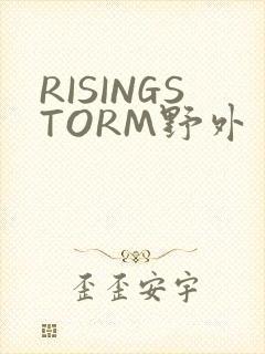 RISINGSTORM野外