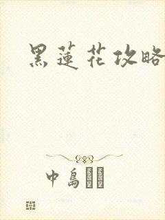 黑莲花攻略手册