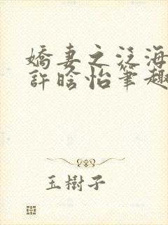 娇妻之泛海之舟许晗怡笔趣阁