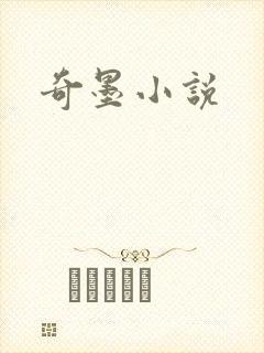 奇墨小说封面