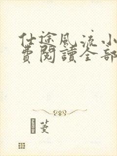 仕途风流小说免费阅读全部章节