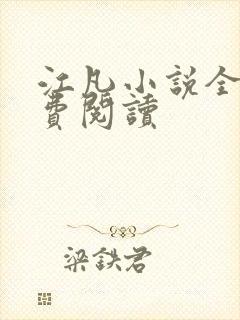 江凡小说全文免费阅读