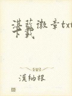 湛蓝徽章txt下载