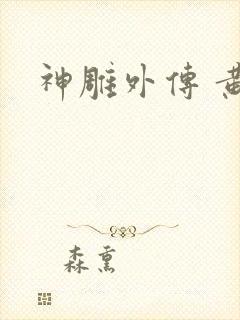 神雕外传 黄蓉封面