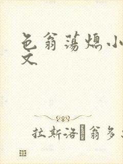 色翁荡熄小说全文