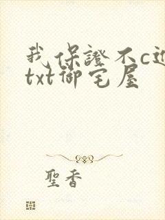 我保证不c进去txt御宅屋封面