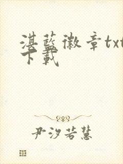 湛蓝徽章txt下载封面