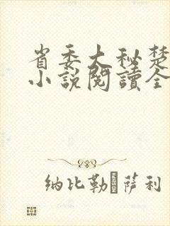 省委大秘楚东恒小说阅读全文