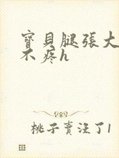 宝贝腿张大点就不疼h