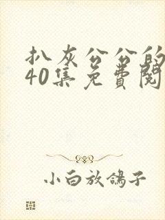 扒灰公公的小说40集免费阅读全文封面