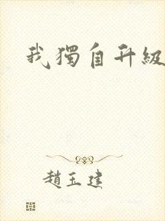 我独自升级漫画封面