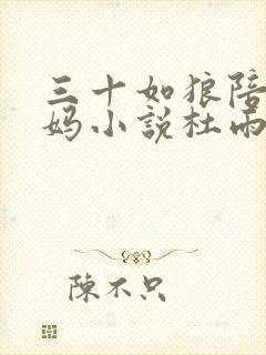 三十如狼陪读妈妈小说杜雨馨