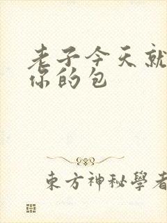 老子今天就要开你的包