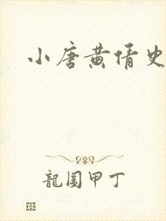 小唐黄倩史