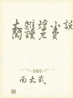 大杂烩小说全集阅读免费封面