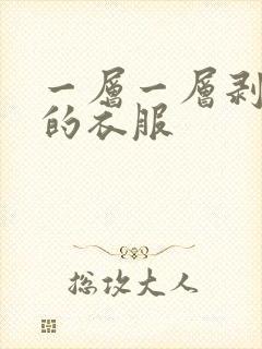 一层一层剥开我的衣服封面