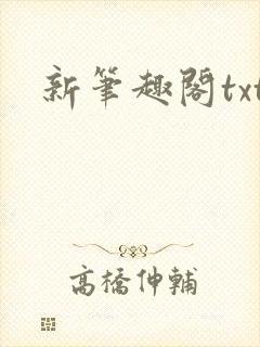 新笔趣阁txt