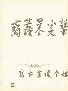 七芒星小说免费阅读全文笔趣阁