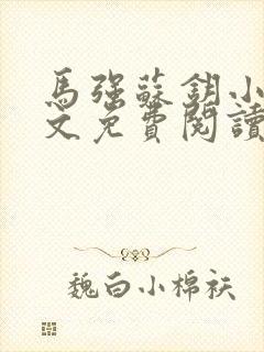 马强苏钥小说全文免费阅读最新章节