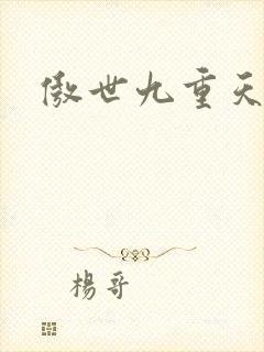 傲世九重天小说