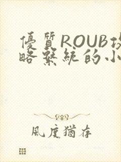 优质ROUB攻略系统的小说最新章节