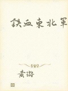 铁血东北军