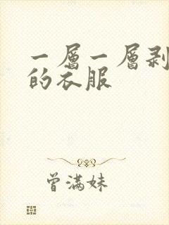 一层一层剥开我的衣服封面