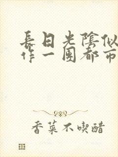 长日光阴似箭乱作一团都市言情