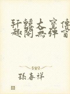 轩辕大宝传奇笔趣阁无弹窗封面