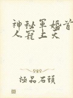 神秘军婚首长大人宠上天