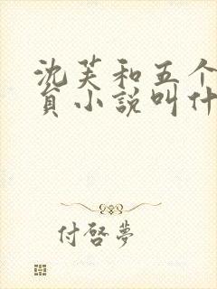 沈芙和五个消防员小说叫什么