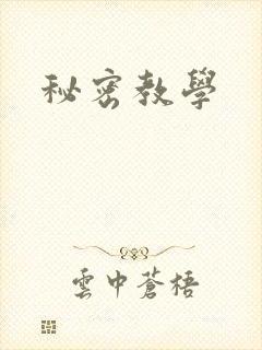 秘密教学
